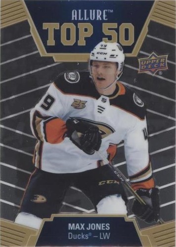 2019-20 Upper Deck Allure - Max Jones #T50-4