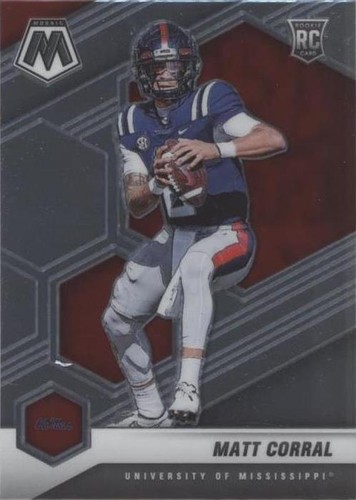 2022 Panini Mosaic Draft Picks Matt Corral #90