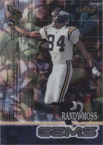 2000 Topps Finest Randy Moss #197