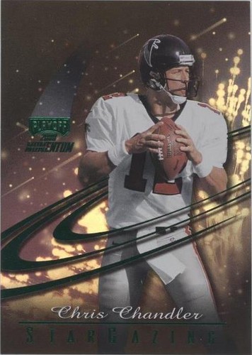 2000 Playoff Momentum Chris Chandler #SG55