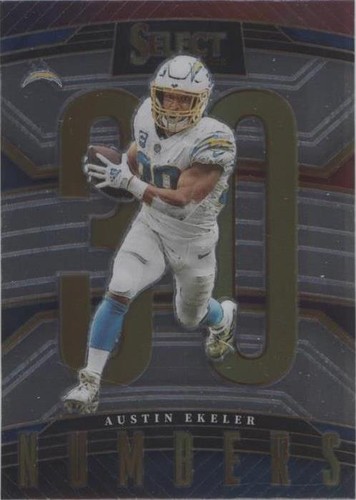 Select étoile 2022 Panini Select Football AUSTIN EKELER #376 Suite Level Silver