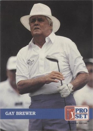 1992 Pro Set Golf - Gay Brewer #246