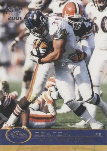 2001 Pacific Obafemi Ayanbadejo #30