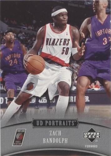 2005-06 Upper Deck Portraits - Zach Randolph #99