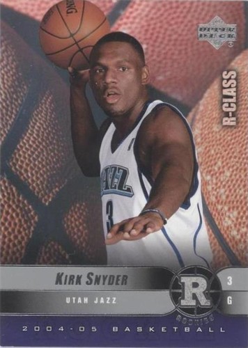 2004-05 Upper Deck R-Class - Kirk Snyder #107
