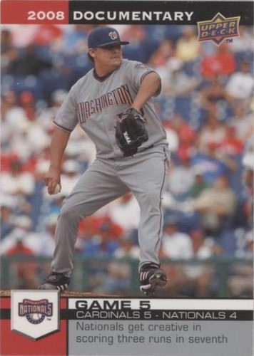 2008 Upper Deck Documentary - Chad Cordero #295