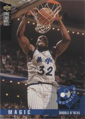 1995-96 Upper Deck Collector's Choice International Portuguese II - Shaquille O'Neal #129