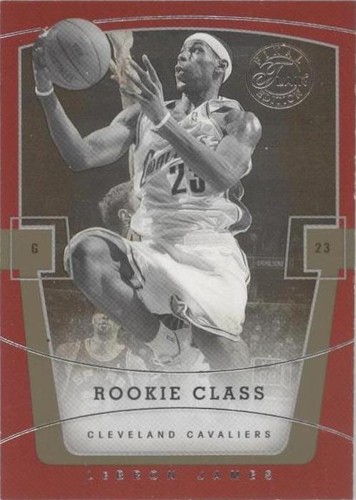2003-04 Flair Final Edition - LeBron James #75
