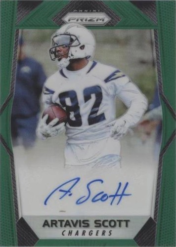 2017 Panini Prizm Artavis Scott #RA-AS