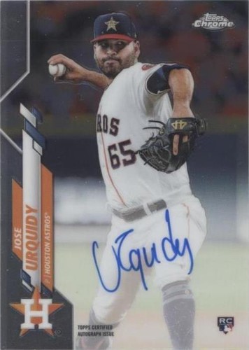 2020 Topps Chrome - Jose Urquidy #RA-JU