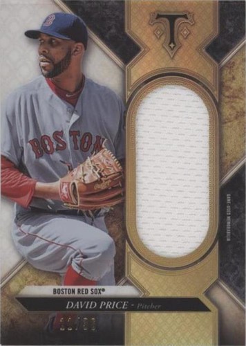 2017 Topps Triple Threads - David Price #SJR-DPR