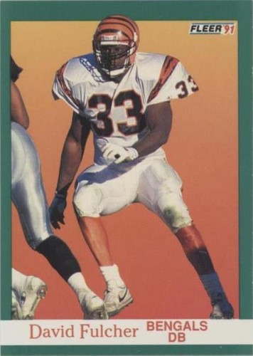 1991 Fleer David Fulcher #21