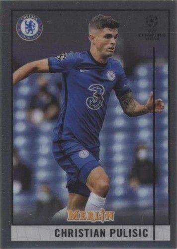 2020-21 Topps Merlin Collection Chrome UCL Christian Pulisic #21