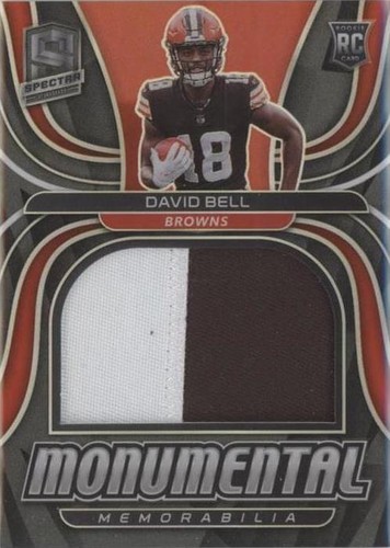 2022 Panini Spectra David Bell #MME-DBE
