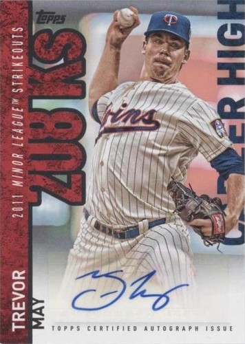 2015 Topps - Trevor May #CHA-TM