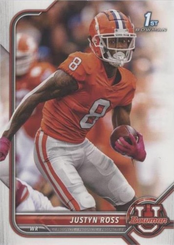 2021-22 Bowman University Justyn Ross #12