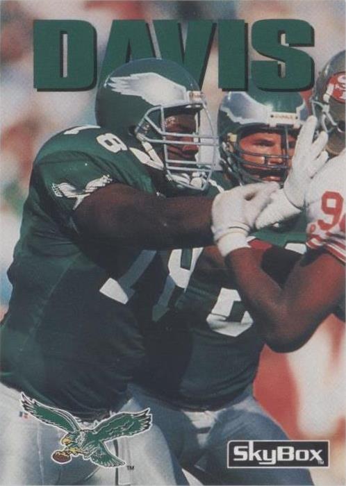 1992 Skybox Impact Antone Davis #37