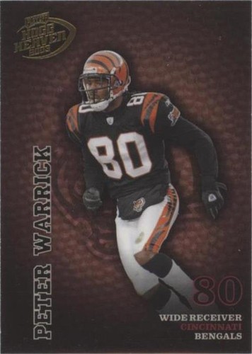 2003 Playoff Hogg Heaven Peter Warrick #32
