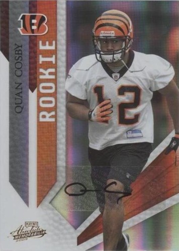 2009 Playoff Absolute Memorabilia Quan Cosby #178