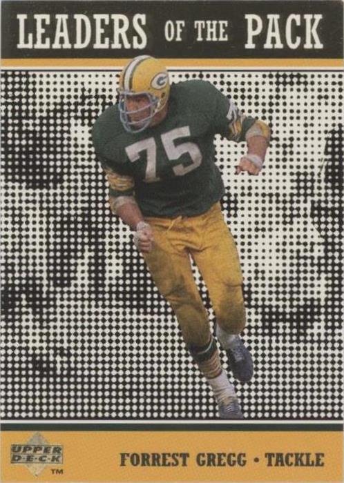 1996 Upper Deck Collector's Choice Green Bay Packers Forrest Gregg #GB70