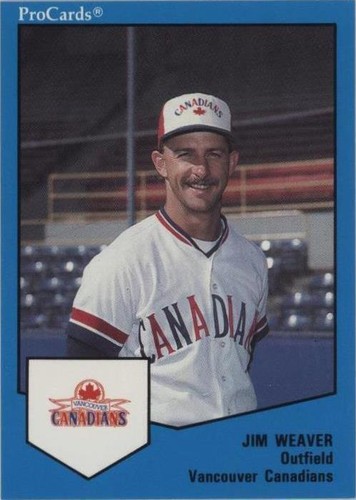 1989 ProCards Minor League Team Sets - Jim Weaver #583