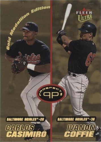 2001 Fleer Ultra - Carlos Casimiro Ivanon Coffie #240G