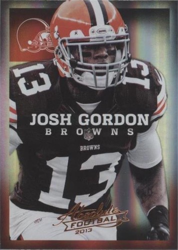 2013 Panini Absolute Josh Gordon #25