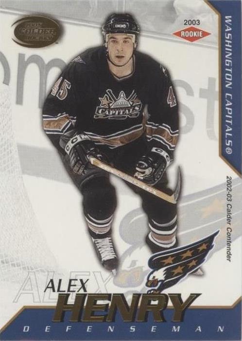 2002-03 Pacific Calder - Alex Henry #150
