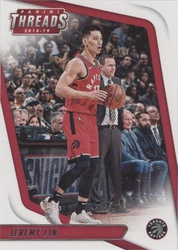 2018-19 Panini Threads - Jeremy Lin #26