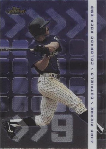 2002 Topps Finest - Juan Pierre #65