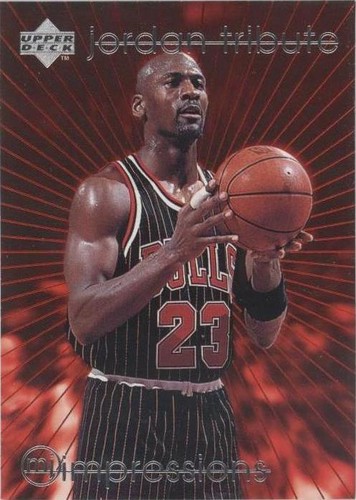 Michael Jordan 1997-98 Upper Deck SPX Die Cut Insert #6-SP NM-MINT