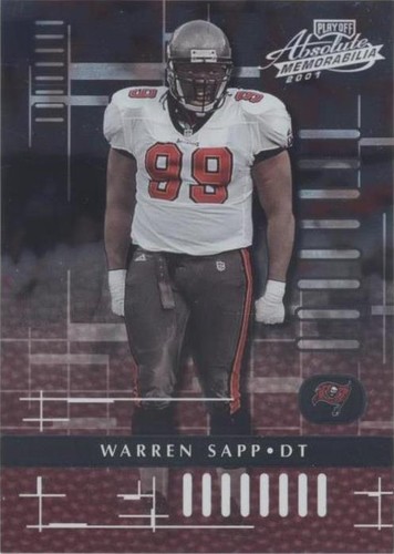 2001 Playoff Absolute Memorabilia Warren Sapp #94