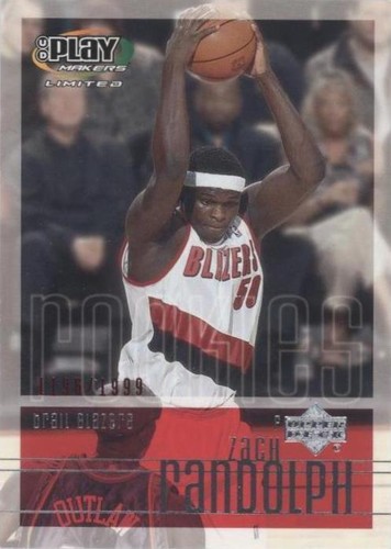 2001-02 UD Playmakers Limited - Zach Randolph #118