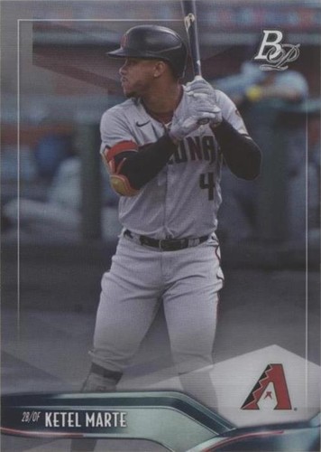 2021 Bowman Platinum - Ketel Marte #91