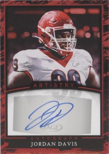2022 SAGE Artistry Jordan Davis #A-JD