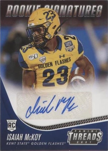 2021 Panini Chronicles Draft Picks Isaiah McKoy #TS-IMC