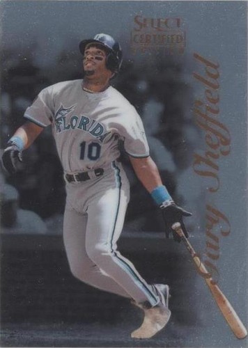 1996 Select Certified Edition - Gary Sheffield #3