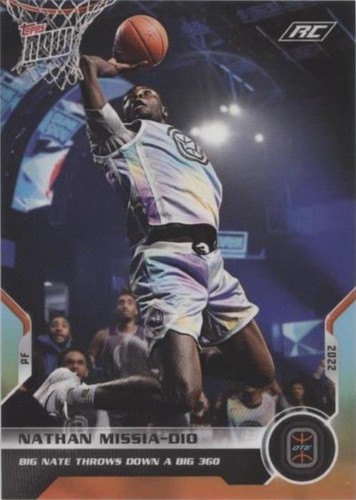 TOPPS CHROME OVERTIME #CA-NMD2 NATHAN MISSIA DIO AUTO RC