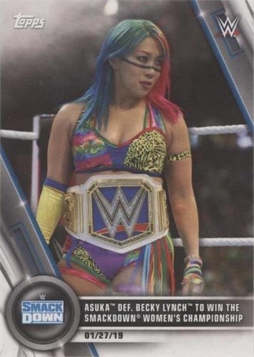 2020 Topps WWE Women's Division - Asuka #8
