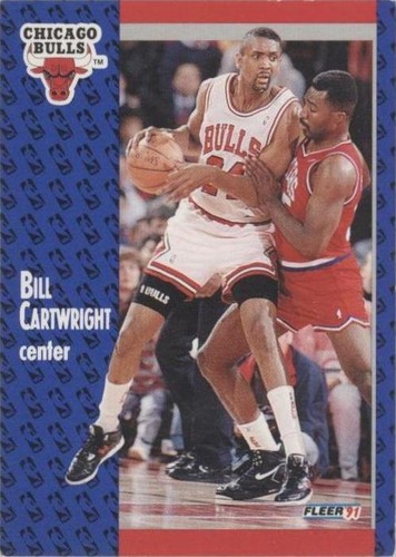1991-92 Fleer Tony's Pizza - Bill Cartwright #S-76