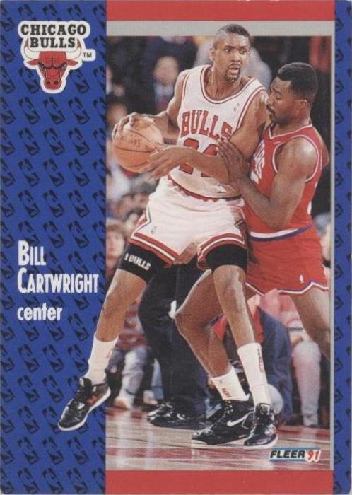 1991-92 Fleer Tony's Pizza - Bill Cartwright #S-76