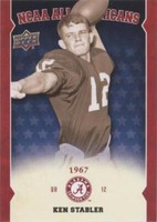 2012 Upper Deck University of Alabama Ken Stabler #AA-KS