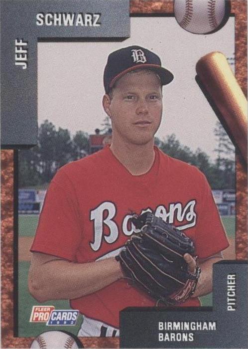 1992 Fleer ProCards Minor League - Jeff Schwarz #2581