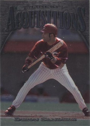 1997 Topps Finest - Deion Sanders #299