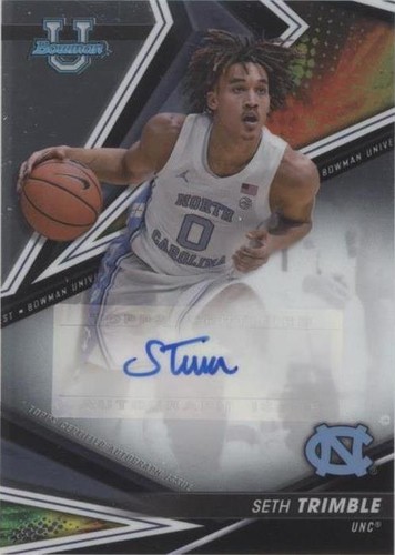 2022-23 Bowman University Best - Seth Trimble #BOA-ST
