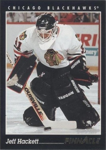 1993-94 Pinnacle - Jeff Hackett #373