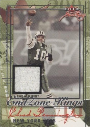 2004 Fleer Sweet Sigs Chad Pennington #EZK/CP