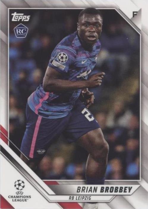 2021-22 Topps UCL Collection Brian Brobbey #25