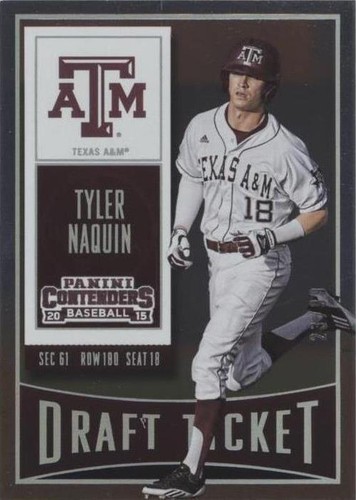 2015 Panini Contenders - Tyler Naquin #97