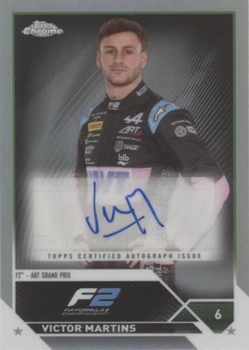 2023 Topps Chrome Formula 1 - Victor Martins #CAC-VM